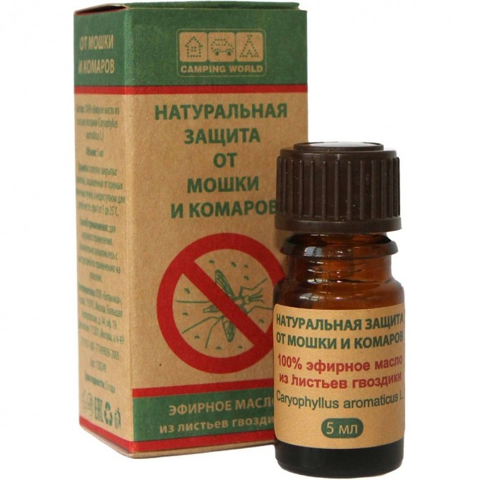 Масло гвоздики 100% 5 мл CAMPING WORLD "BOTANIKA" MG-5ML Масло гвоздики 100% 5 мл CAMPING WORLD "BOTANIKA" MG-5ML