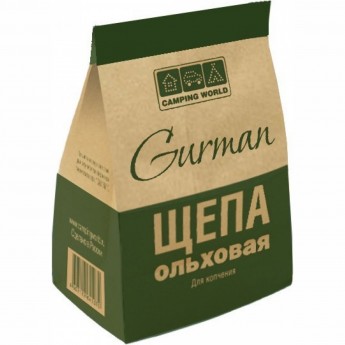Щепа ольховая CAMPING WORLD Gurman, 2,5 л.