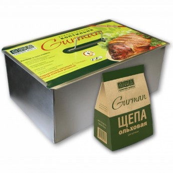 Универсальная коптильня CAMPING WORLD Gurman, размер L (2 яруса)